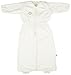 Baby Boum 0-3 Months Super Soft 2.3 Tog Sleeping Bag, Milk White