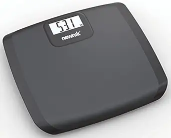 Newnik PSE101 Digital Personal Body Weighing Scale, Strong & Best ABS Build Electronic Bathroom Scales & Weight Machine for Home, Clinic, Hospital, Gym, Fitness centre with 1 Year Warranty & Batteries Included