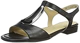Gemacht für jeden Tag ARA Damen Vegas 1216839 T-Spangen Sandalen Schwarz 01, 40 EU