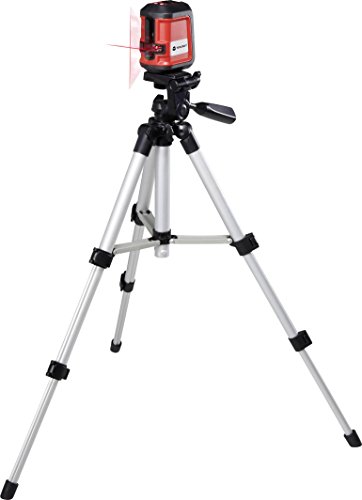 Preisvergleich Produktbild Toolcraft Kreuzlinienlaser inkl. Stativ, selbstnivellierend CL8 Reichweite (max.): 8m Kalibriert nac