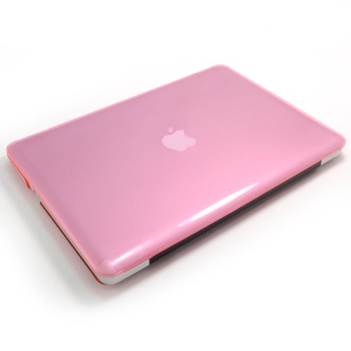 Incutex Notebookhülle für Apple Macbook Pro 15″ Zoll Hardcase, Schutzcase, Etui, Transparent Pink - 3