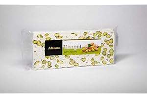 TURRONES FABIÁN Turrón tipo Nougat de Pistacho El Artesano - Aitana 300 gr