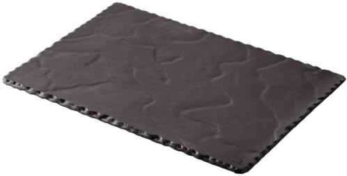 "Revol Basalt Rectangular Plates 300mm 300x 200mm/ 11 4/5x 7 3/4". Pack quantity: 6."
