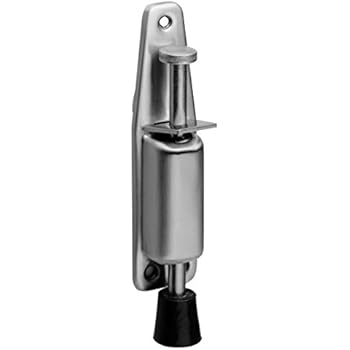 Einklappbarer 135mm Türstopper Edelstahl-Optik Türpuffer Puffer Türe