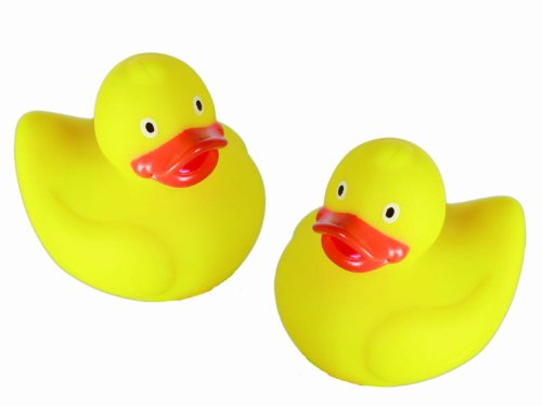 Smiley Gifts - Relax & Play In The Bath - Novelty Bath Duck - Yellow Squeaking Duck - Secret Santa, Christmas Stocking Fillers, Present Women Girls - One Supplied