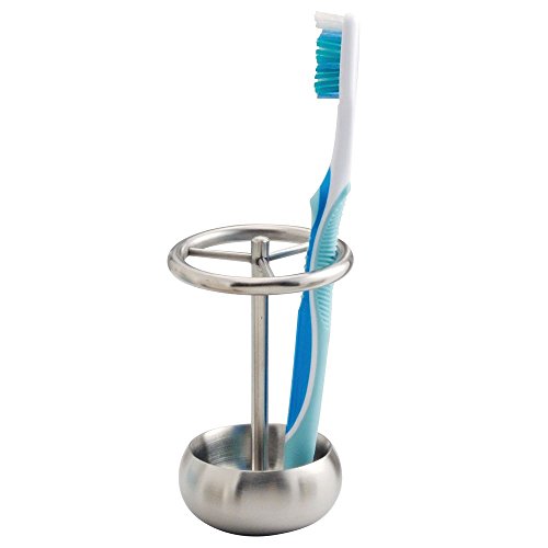 InterDesign 24250EU Nogu Zahnbürstenhalter aus edelstahl, gebürstet - 3