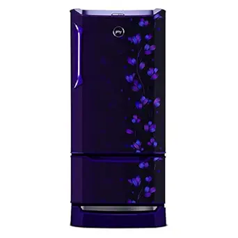 Godrej 255 L 3 Star Inverter Direct-Cool Single Door Refrigerator (RD EDGEDUO 270C 33 TDI JD PR, Jade Purple, Base stand with drawer, Separate Vegetable Box)