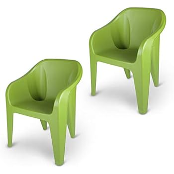 Supreme Futura Plastic Chairs For Home And Office Set Of 2