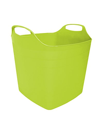 Flexi Tub Tragekorb Gartenkorb Wäschekorb Spielzeugeimer 15 Liter limette - 2