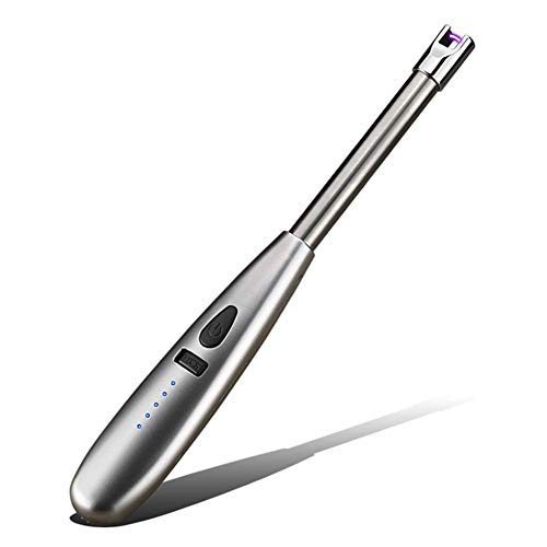 mollylover USB Lighter,Electronic Rechargeable Lighte,Windproof Portable Lighter for Hotel Kitchen Barbecue etc