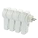 Produktbild DBPOWER® Verwendung Im Innenbereich 4*LED Drahtlose Fernbedienung Steckdose Fernbedienung Steckdose Funk Schalterset Funksteckdosen Fernbedienung Steckdosen + 1*Fernbedienung, 20 Meter Fernbereich, Mit Manuell EIN / AUS-Funktion