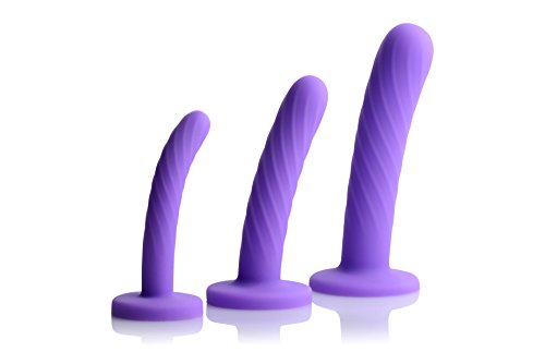 Preisvergleich Produktbild Tri-Play 3 Piece Silicone Dildo Set