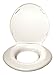 Produktbild Big John Toilet Seats 2445646-2CR Big John Oversized Toilet Seat with Cover and Stainless Steel Hinges for Round Or Elongated Toilet Bowls, Cream by Big John Products