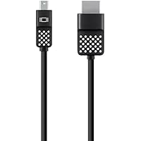 Belkin F2CD080bt06 - Cable de Mini DisplayPort a HDMI (1.8 m, para dispositivos con mini-DP) negro