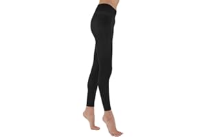 SOLIDEA Leggings Donna Red Wellness 70 Compressione Graduata 12/15 mmHg Leggings, Pantaloni Donna, Leggings Compressione Graduata Donna