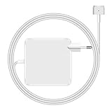 Adaptador de corriente alterna de 45 vatios compatible con MacBook air de 11 y 13 pulgadas. El cargador para macbook air está cargando el siguiente modelo: Totalmente compatible con MacBook Air (13 pulgadas, 2017); MacBook Air (11 pulgadas, principios de 2015); MacBook Air (13 pulgadas, principios de 2015); MacBook Air (11 pulgadas, principios de 2014); MacBook Air (13 pulgadas, principios de 2014); MacBook Air (11 pulgadas, mediados de 2013); MacBook Air (13 pulgadas, mediados de 2013);