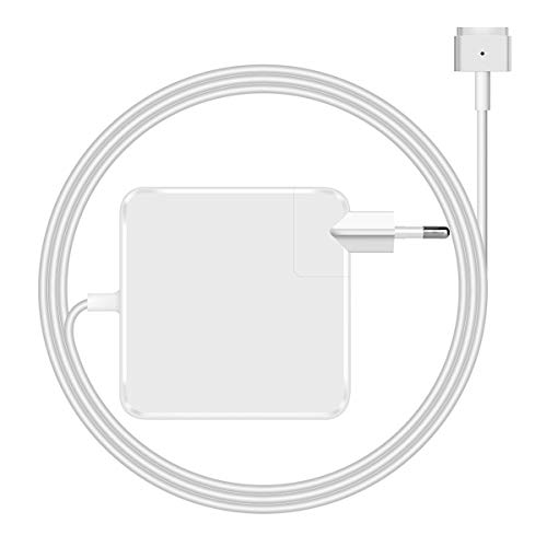 Netzter 45w MacBook Air Cargador Adaptador de corriente alterna de repuesto Cargador Mag Safe 2 Compatible con MacBook Air 11 13 pulgadas desde el final de 2012 Adaptador de corriente en forma de T