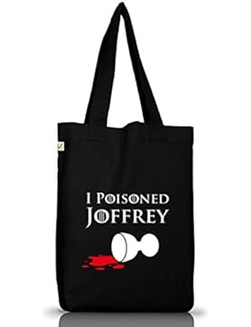 Shirtstreet24, I Poisoned Joffrey, Jutebeutel Stoff Tasche Earth Positive (ONE SIZE)
