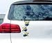 Minion car sticker, Escape.