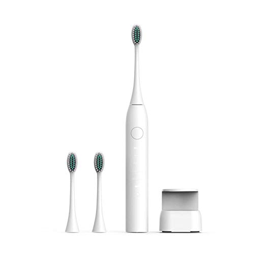 Preisvergleich Produktbild SPFAZJ Elektrische Zahnbürste, Erwachsene intelligent, Akustische Induktion Aufladen Automatik, 5 Zahnbürste Optional.