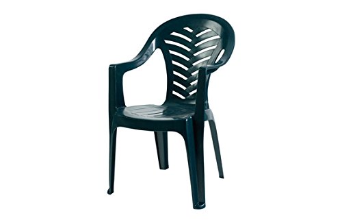 Quality Ferreteria Plus M82906 - Sillon Palma Verde apilable