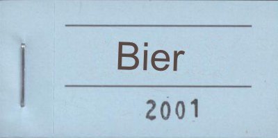 Preisvergleich Produktbild Gutscheinblock Bier Blau