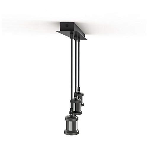 Preisvergleich Produktbild Hängeleuchte, dreifach verlängert, für E27 Glühbirnen