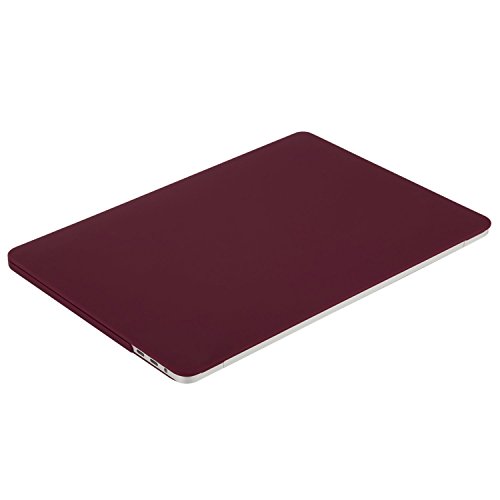 MOSISO MacBook Pro 15 Hülle 2016 – Ultra Slim Hochwertige Plastik Hartschale Tasche Schutzhülle Snap Case für NEUESTE MacBook Pro 15 Zoll (2016 Freisetzung) A1707 mit Touch Bar and Touch ID, Weinrot - 6