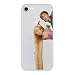 Produktbild iPhone 7 Karikatur Silikonhülle / Gel Hülle für Apple iPhone 7 / Schirm-Schutz und Tuch / iCHOOSE / Rapunzel