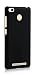 Chevron Luxury Matte Finish Rubberised Slim Hard Case Back Cover for Xiaomi Redmi 3S Prime / Redmi 3S Pro with Fingerprint Cutout (Black) RS.110.00