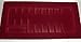 Produktbild Besteckkasten-zuschneidbar Samt bordeaux 76 x 38 x 3,5 cm