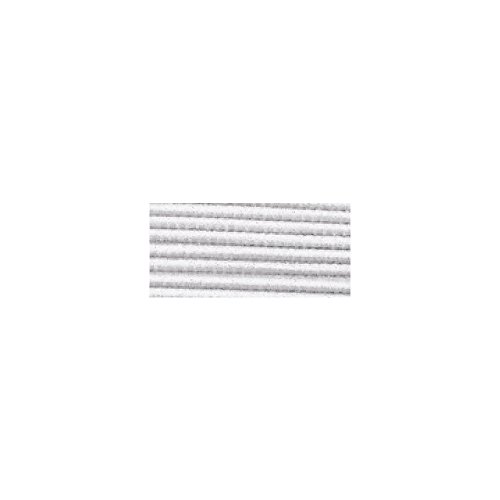 Rayher 8908902 Gummifaden, 1 mm, Karte 5 m, weiß - 2