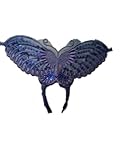 Ann Summers Blue Butterfly Crotchless Thong Open Crotch (Small 8 - 10)