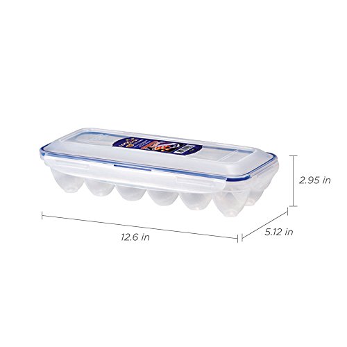 Lock & Lock HPL954 Multifunktionsbox Transportbox für 12 Eier - 2