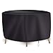 Produktbild YoungBee Gartenmöbel Abdeckung Kreisförmige Gartentisch und Stuhlprotektoren, 210D Oxford Gewebe wasserdicht staubdicht und schneesicher (128 x 71 cm)