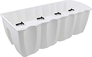 Prosperplast Boardee Fencycase Fioriera per Balcone Balconiera