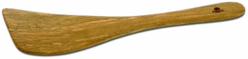 Berard 66475 7466475 Curved Spatula Large Satin Finish Olive Wood 30Cm, Light Brown