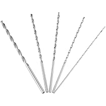 5-teiliges Spiralbohrer-Set Aus HSS | Extra Lange Bohrer (150–160 Mm) | Für Holz & Alu | 2–5 Mm Durchmesser