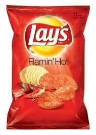 Frito Lay, Lay's Flamin' Hot Potato Chips, 7.75oz Bag (Pack of 3) by Lay's