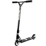 【 Features 】Als technisches Highlight bietet der Tretroller einen 360° Y-Lenker, der durch eine dreifach verschraubte Klammer gehalten wird. Erreichen Sie eine hohe Beschleunigung durch die hochwertigen ABEC 7 Kugellager.