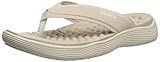 Cierre: Sin cordones Crocs Reviva Flip Women, Chanclas para Mujer, Beige (Cobblestone/Stucco 2zc), 37/38 EU