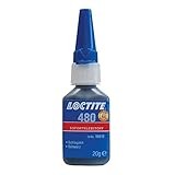 lt480 Loctite 480 - Pegamento instantáneo, endurecido, Color Negro, 20 g