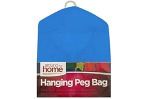 Orbitron Hanging Fabric Peg Bag Clothes Line Laundry Washing Basket Storage Pouch Hanger