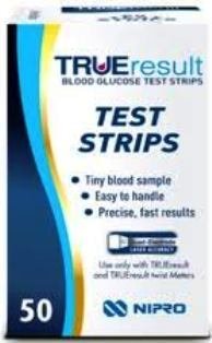 Preisvergleich Produktbild True Results Blood Glucose Test Strips 1x 50