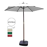 ● Nuestra sombrilla para exteriores brindará una protección óptima contra los rayos UV y creará un ambiente maravilloso en patios y jardines.Podrás disfrutar de la tarde de verano en tu hermoso jardín.