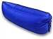 Produktbild LEMONPI Aufblasbare Lounge Chair Air Sofa Hängematte - Tragbare Wasserdichte Dicht Design Ideal Für Hinterhof Sofas Lakeside Beach Travel Camping Picknick Und Musik Festival,Blue