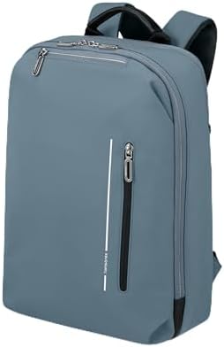 Samsonite Laptop Backpack 14,1", Zaino per laptop, Grey (Petrol Grey)