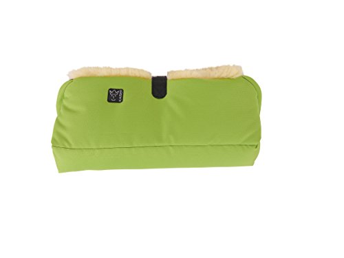 Kaiser Big Double Medical Sheepskin Handmuff (Lime)
