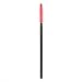 Fashion Base® 50 PCS Black Plastic Hand Red Disposable Eyelash Mini Brush Mascara Wands Makeup Women Makeup Set-Tower Shap