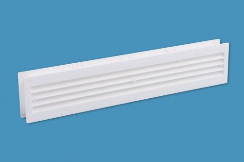 Preisvergleich Produktbild Domodul Lüftungsgitter Türgitter Türlüfter Kunststoff verschiedene Farben, Farbton:superweiß RAL9003